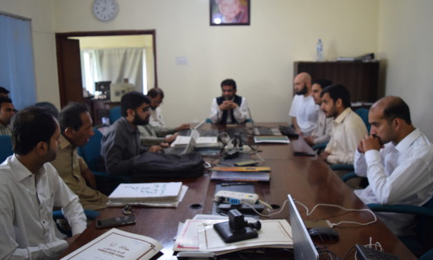 گندھارا ہندکو اکیڈمی دا ایک سو اٹھانواں عمومی انتظامی اجلاس بروز ہفتہ 18 مئ 2019
