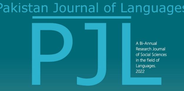 Pakistan Journal of Languages
