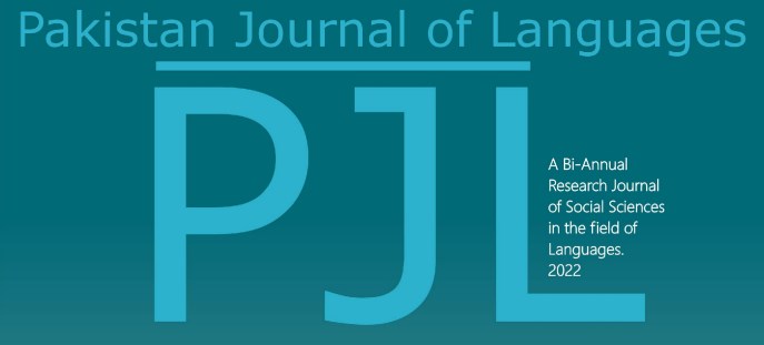 Pakistan Journal of Languages